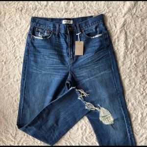 Madewell the perfect summer jean deconstructed ed